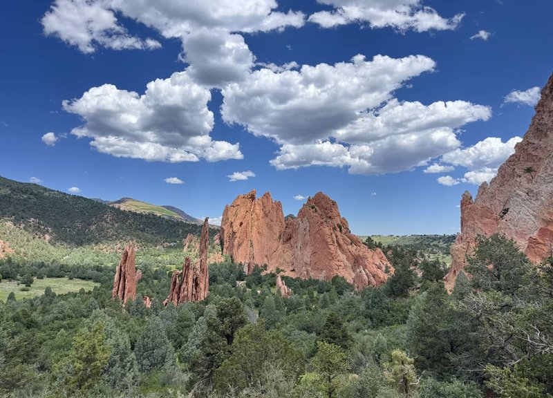 Garden of the Gods in Colorado